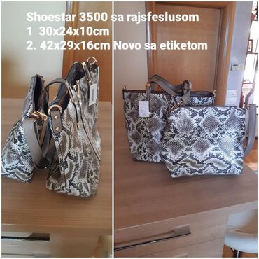 Handbags: Tasnei sve je kao novo ili novo. Tu sam da vam tacno kazem sta je