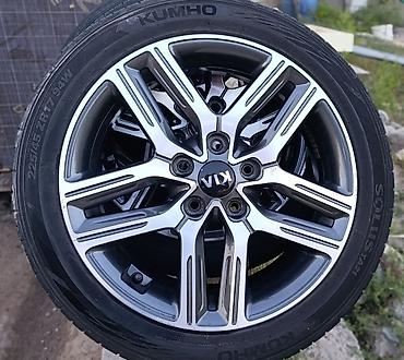 ki ray: Комплект легкосплавных дисков KIA с летними шинами Kumho Solus TA31 — 1
