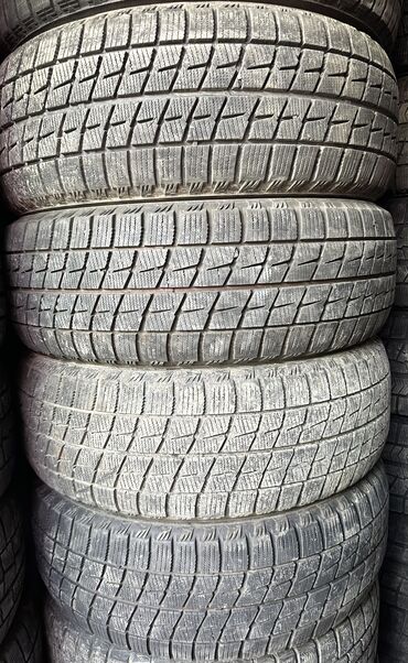 Шины: Шины 215 / 55 / R 17, Зима, Б/у, Комплект, Легковые, Япония, Bridgestone