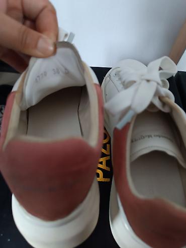 Спорттук бут кийим: Кроссовкалар, 38, Alexander McQueen, Колдонулган, түсү - Ак — 4