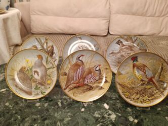 Musiqi alətləri: Franklin porzellan pannolar,24 sm,sertifikatlı