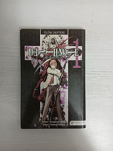 manga kitab: Məhsul: Death Note (Ölüm Dəftəri) manga – 1–6 cild - Dil: Türk dili - — 1