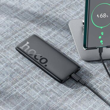 telefon powerbank: Повербанк Hoco, 10000 мАч, Новый