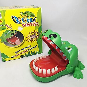 azar 514tkl: Цена 9Азн Настольная игра - Дантист, кусающий крокодил 🐊 🦷 Забавная — 3