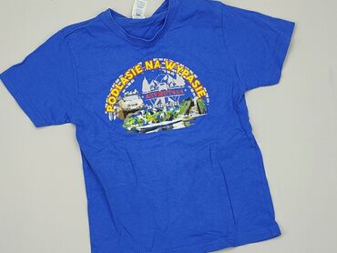 koszulki z motywem górskim: T-shirt, 3-4 years, 98-104 cm, condition - Very good