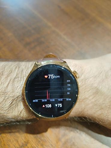 Aksesuarlar: İşlənmiş, Smart saat, Mibro, Sensor ekran, rəng - Qızılı — 10