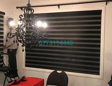 Jalüzlər: Zebra jalüz pərdələr - İkiqat (zebra) sistem: şəffaf və sıx — 9