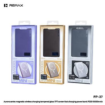redmi note 15c: Портативный аккумулятор Remax FP-37 Mini 10000 мА·ч с магнитной — 3
