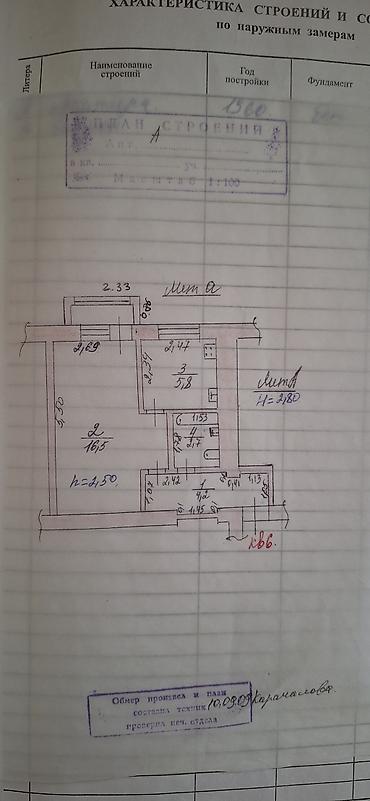 Продажа квартир: 1 комната, 29 м², Ата-Тюрк парк Хрущевка, 2 этаж, Косметический ремонт — 6