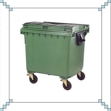 Zibil qabi goodbin tekerli qapaqli tullanti qabi goodbin tekerli