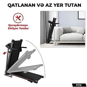 samokat az: Volks Gym Y45+ qaçış aparatı. Az işlənib, dağ rejimi və masajı — 2