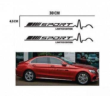 motore: MERCEDES SPORT - nalepnice - 1236 📌 Opis: Samolepljive nalepnice — 1
