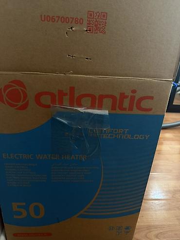 Aristonlar: Yeni Ariston Atlantic elektrik su qızdırıcısı – 50 litr — 1
