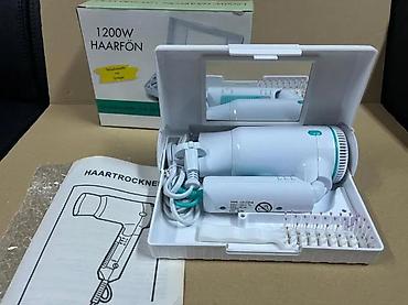 nothing slusalice: Putni fen za kosu 1200W – kompaktni set sa ogledalom - Snaga: 1200 W — 3