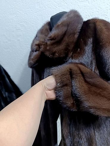 прием шкуры: Шуба, Норка, Длинная модель, Канада, XL, 2XL — 2