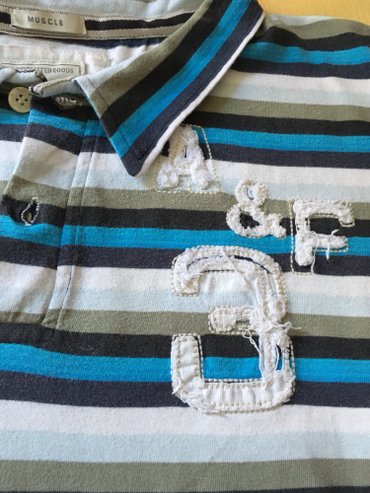 Majice: Polo majca Abercrombie Fitch, odlična. Dužina majce je 67cm napred i — 3