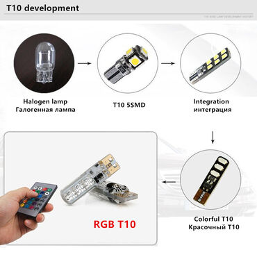 Tuning oprema: Led sijalica t10 rgb 16boja+daljinski (15) model t10 16 boja 12v na lalafo.rs — 18 Tuning oprema: Led sijalica t10 rgb 16boja+daljinski (15) model t10 16 boja 12v — 18