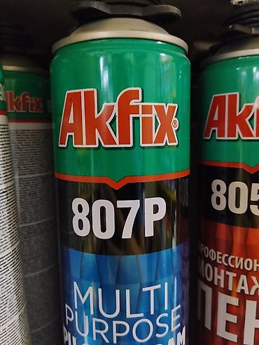 полость: Akfix 807P — профессиональная монтажная пена для пистолета (PU Gun — 2