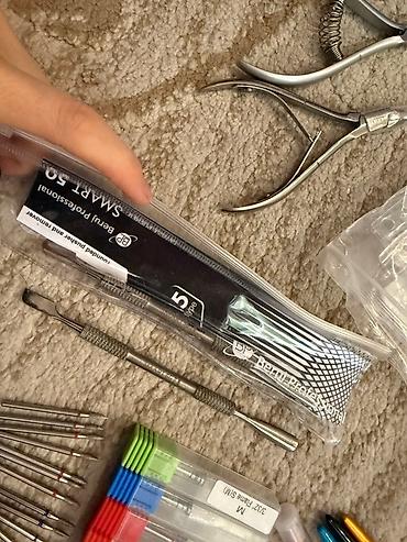 Лампы для маникюра: Профессиональный набор для маникюра/педикюра: - Фрезер Strong 210 — 9