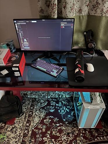 Настольные ПК и рабочие станции: Продаю полный комплект пк Моник msi 24d 300гг Процессор amd 7 800x3d — 1