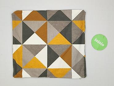 110 cm: Poszewka dekoracyjna na poduszkę - Wzór: geometryczny, trójkąty w — 3