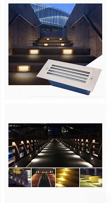 suncobrani: Led lampa 1w za stepeniste vodootporna 4000k 6000k. Ugradna — 1