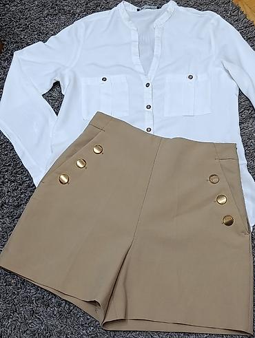 zara online: ZARA KOŠULJA I ŠORC,U ODLIČNOM STANJU.Prodaje se zajedno 1700,samo — 3