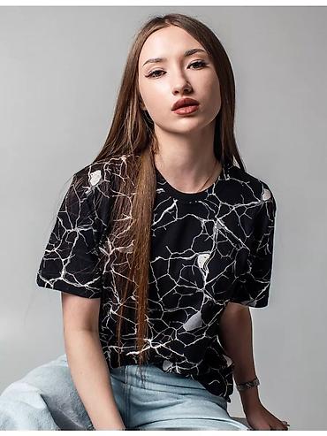 Футболки: Футболки оптом - Модель: базовая футболка с круглой горловиной - — 9