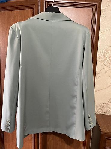 Pencəklər: ASOS qadın blezeri - Rəng: açıq yaşıl/şalvar nanə çaları - Kəsim — 3
