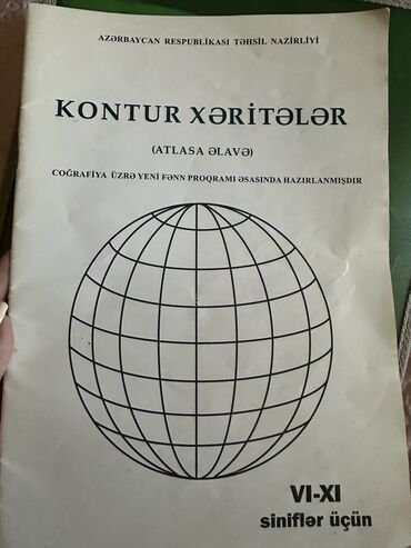 atlas xəritələr toplusu: Kontur xeriteler yenidir