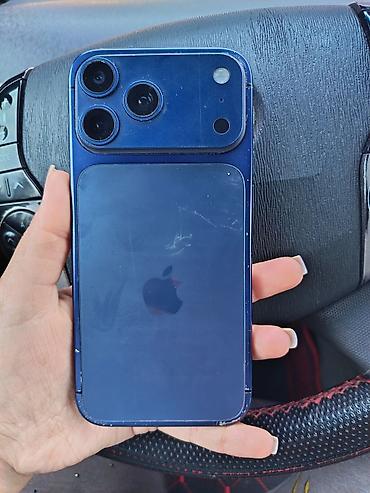 iphone x 12: IPhone 17 Pro Max, 1 TB, Göy, Face ID — 2