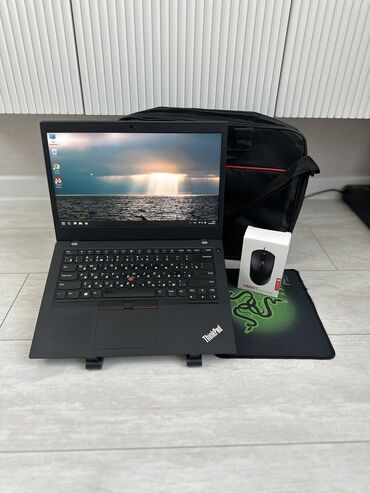охладитель для ноутбука: Ноутбук, Lenovo, 16 ГБ ОЭТ, AMD Ryzen 5, 14 ", Колдонулган, Татаал эмес тапшырмалар үчүн, эс тутум NVMe SSD