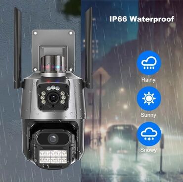 Video nadzor: Ip kamera PTZ kamera sa 2 sociva i sirenom 4k 8x zoom Kamera za — 17