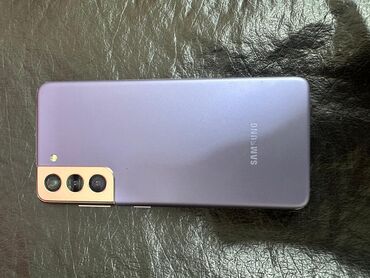 s21 plus: Samsung Galaxy S21 5G, 128 GB, rəng - Bənövşəyi, Sənədlərlə, Zəmanət, Sensor