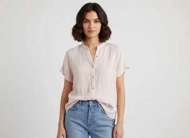bluzki w paski reserved: Stradivarius, Women's blouse, size S (EU 36)