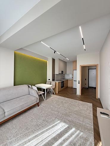 Продажа квартир: 2 комнаты, 48 м², Асанбай мкр Элитка, 10 этаж, Дизайнерский ремонт — 4