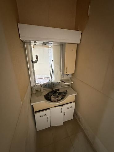 parca skaf: Hamam üçün lavabo mebeli dəsti - Lavabo ilə birgə alt tumbalı dolab — 1