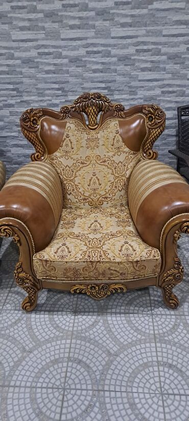 divan transformer: Klassik divan, 2 kreslo, Bazasız, Açılmayan