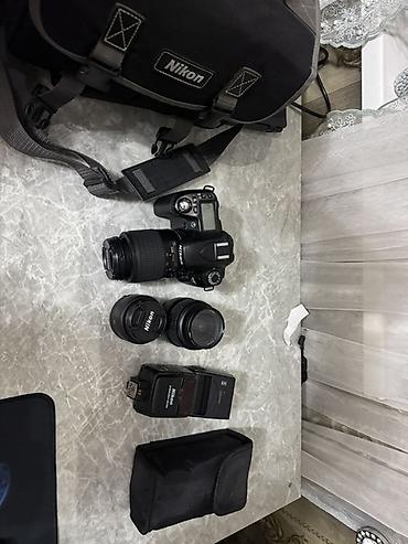 Фотоаппараты: Зеркальный фотоаппарат Nikon с комплектом оптики и аксессуаров — 11