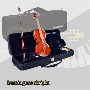 Tütək: Skripka "domingues", violin Rast musiqi alətləri mağazası. Əhmədli