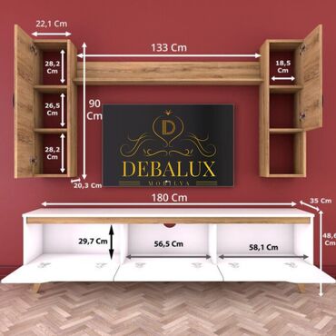 TV altlığı: Yeni, Düz TV altlığı, Polkalı, Laminat, Azərbaycan — 11