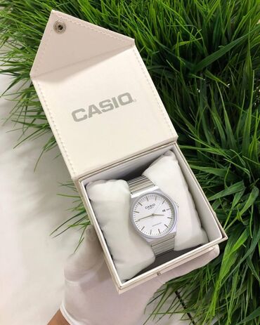 мужские часы casio цена бишкек: Classic 🤍 • нержавеющая сталь • показывают дату и время •
