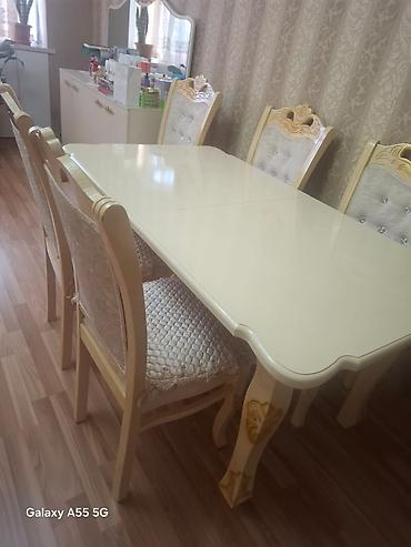 stol acilan: Masa desti Acilir masa 6 eded Oturacaq 470 azn Suraxani *Mehra — 1