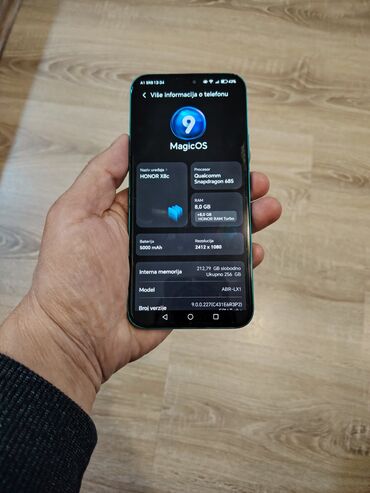 Honor: Honor X8c, 256 GB, bоја - Tirkizna, Garancija — 7