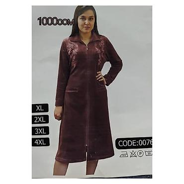 Халаты: Женские халаты Велюровые халат Тёплые халаты Модные халаты Одежда — 6