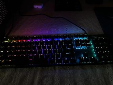 Аксессуары для ПК: Клавиатура, HyperX, Механическая, Проводное подключение, Размер: 100% — 1