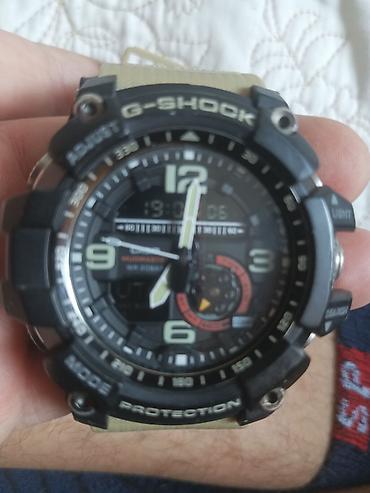 Спортивные часы часы, Casio (G-Shock), Таймер и секундомер, Водонепроницаемые, Оригинал, Мужские, Б/у