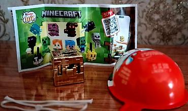 киндер майнкрафт: Minecraft Kinder Jou Майнкрафт коллекция с Киндер Джой — 1