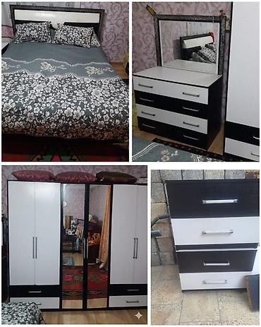 077 613 12 74 .Yataq otağı mebel dəsti Dəst tərkibi: - İki nəfərlik