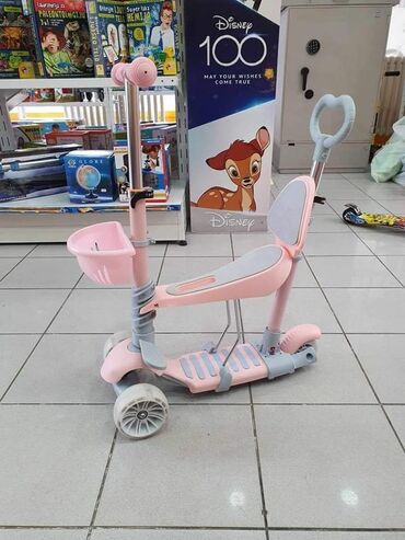 Igračke: Trotineti 5u1 snizenje 4500din, sediste, rucica, naslon se skidaju — 1